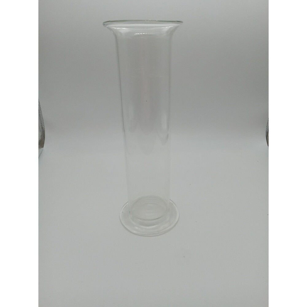 Clear Bud Vase Beaker - 7 3/4 inches Tall